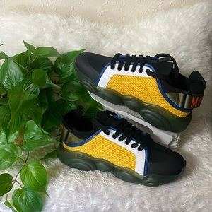 Moschino Teddy Bear Sole Trainers Colorblock